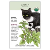 Catnip Seeds made by Botanical Interests here at Twin Oaks Nursery & Supply