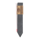 Slate Plant Markers with Pen - Set of 6 made by Esschert Design here at Twin Oaks Nursery & Supply