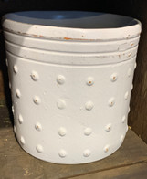 Antique Drop in Pot 8" White Asst