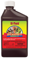 Hi-Yield Bug Blaster II Bifenthrin 2.4% - Garden insecticide bottle for controlling wood-destroying pests, home-invading ants, and lawn insects.