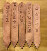 Garden Markers - Assorted made by here at Twin Oaks Nursery & Supply
