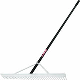 Truper Landscape Rake 36" Aluminum made by Truper here at Twin Oaks Nursery & Supply