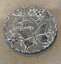 Welcome Butterfly Stone