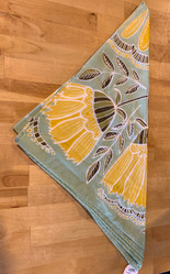 Bandana made by here at Twin Oaks Nursery & Supply