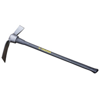Truper Cutter Mattock Pick Axe - 5 Lb Steelhead with 36-Inch Fiberglass Handle