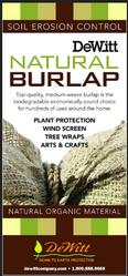 Burlap 3 ft x 24 ft made by Dewitt here at Twin Oaks Nursery & Supply