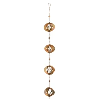 Rain Chain - Copper Spinner