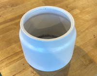 Pottery - 7 " Boone Pot - White