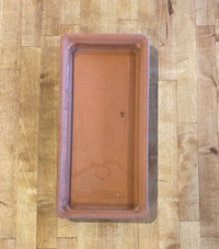 Terra Cotta - 14.25" Rectangular Saucer