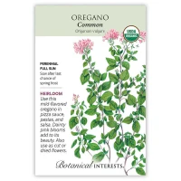 Oregano Seeds made by Botanical Interests here at Twin Oaks Nursery & Supply
