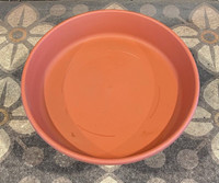Plastic Saucer - Clay Color