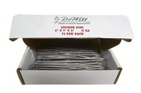 Steel Anchor Pins 1in x 6in 11 gage made by Dewitt here at Twin Oaks Nursery & Supply