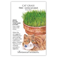 Cat Grass Seeds made by Botanical Interests here at Twin Oaks Nursery & Supply