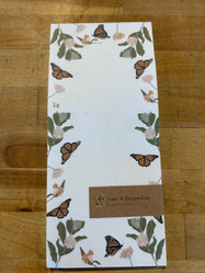 Monarchs Notepad 4" x 9"