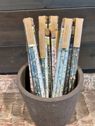 Pencil Terrarium - Set of 5 Pencils - Assorted Designs made by June & December here at Twin Oaks Nursery & Supply