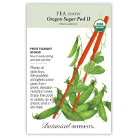 Pea Seeds made by Botanical Interests here at Twin Oaks Nursery & Supply