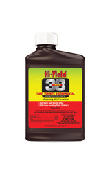 Hi-Yield 38 Plus Turf, Termite & Ornamental Insect Control bottle for outdoor pest management.