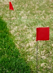 Marking Flags - 18" made by here at Twin Oaks Nursery & Supply