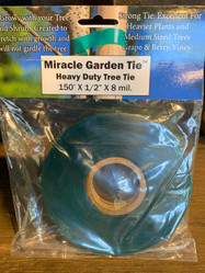 Miracle Garden Tie Tape - 1/2in x 150ft made by here at Twin Oaks Nursery & Supply