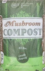 Mushroom Compost - 40 lb made by Landscaper's Pride here at Twin Oaks Nursery & Supply