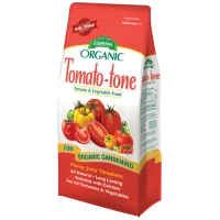 Tomato-tone made by Espoma here at Twin Oaks Nursery & Supply