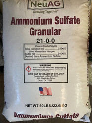 Ammonium Sulfate 21-0-0 - 50 lb