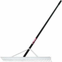 Truper Landscape Rake 36" Aluminum made by Truper here at Twin Oaks Nursery & Supply