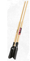 Truper Tru Pro Wood Handle Post Hole Digger made by Truper here at Twin Oaks Nursery & Supply