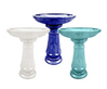 Birdbath - 23 inch Miami made by here at Twin Oaks Nursery & Supply