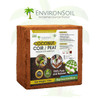 Coconut Coir Large Block (2.47-2.65 cu ft) -11 lbs made by EnvironSoil here at Twin Oaks Nursery & Supply