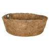 Pre-Molded Coco Basket Liner made by here at Twin Oaks Nursery & Supply