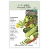 Cucumber Seeds made by Botanical Interests here at Twin Oaks Nursery & Supply