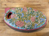 Orange Grove Garden Kneeler Padded Memory Foam, floral patterned garden kneeler with floral print and padded memory foam for comfortable kneeling.