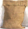 DeWitt Burlap Bag, 24 x 39.5 inch natural brown woven burlap sack for storage or gardening.
