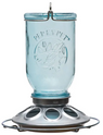 Mason Jar Wild Bird Feeder - 1 Lb. - Blue Glass made by Perky Pet here at Twin Oaks Nursery & Supply