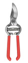 CORONA ClassicCUT Bypass Pruner, stainless steel bypass pruning shear with red ergonomic handles and sharp curved blades.