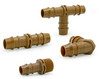 Poly Drip Line Barb Fittings made by Rain Bird here at Twin Oaks Nursery & Supply