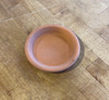 Terra Cotta - Saucer 4.3 in made by Deroma here at Twin Oaks Nursery & Supply