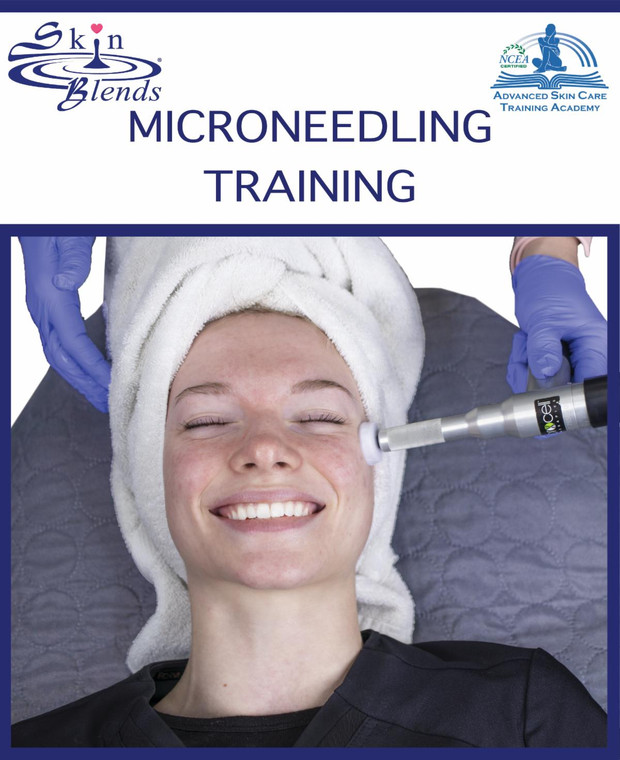 Microneedling Evolved With Human Growth Factor & Cytokines From Stem Cells + LED Light Therapy TrainingClass