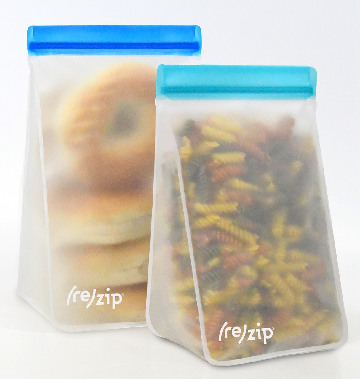 re)zip Reusable Leak-proof Food Storage Snack Stand-up Bag - 1-cup