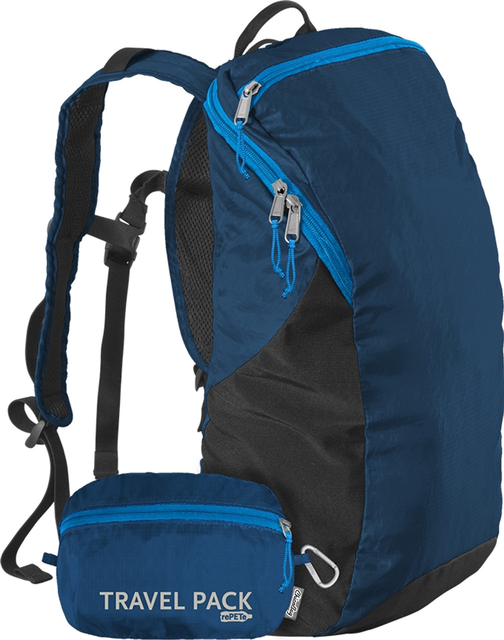 ChicoBag Travel Pack rePETe Pouchable Backpack
