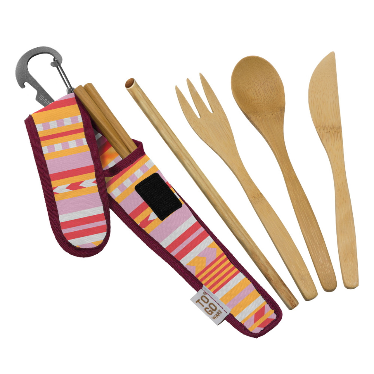 To Go Ware RePETe Premium Bamboo Utensil Set