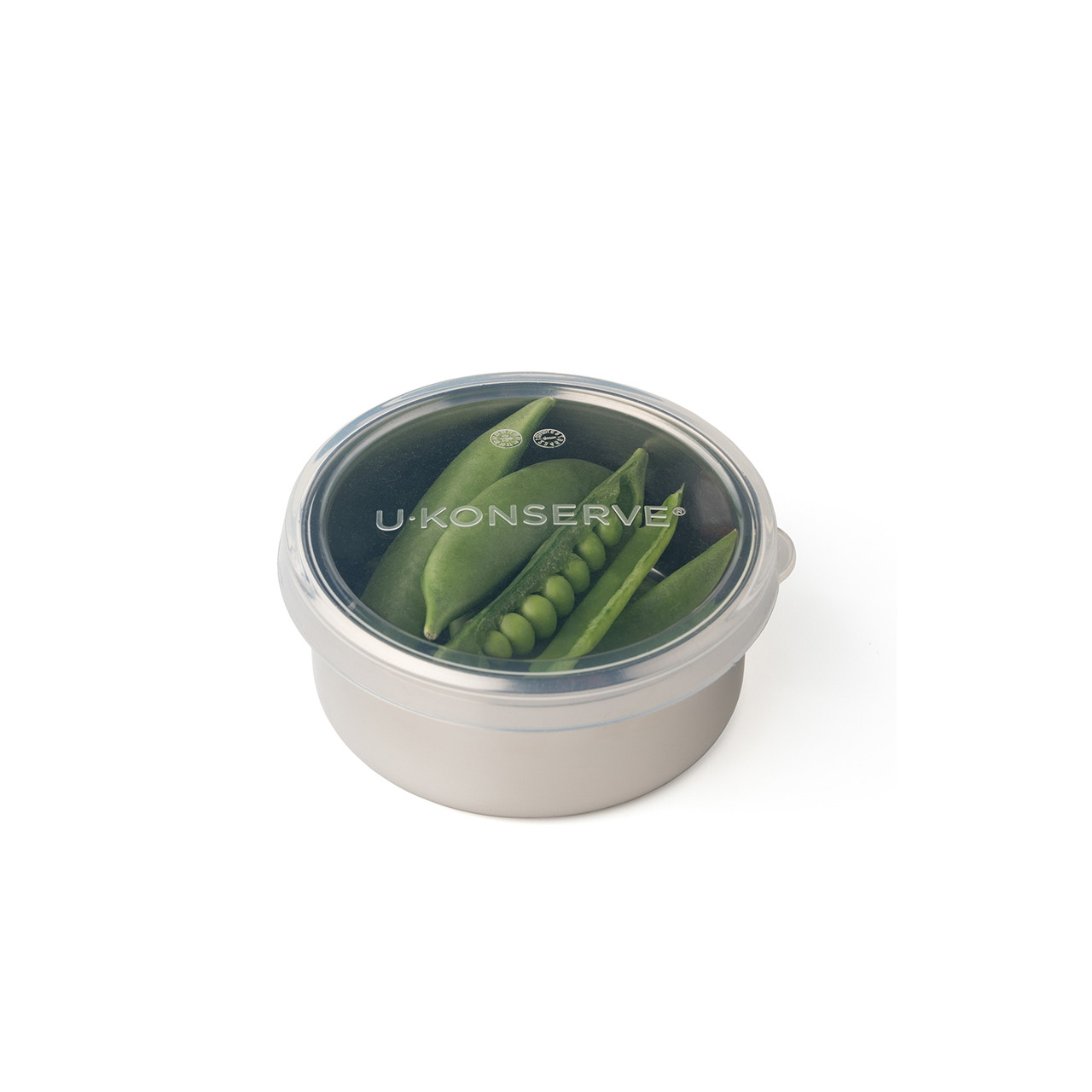 Ukonserve Round Food Storage Container with Silicone Lid