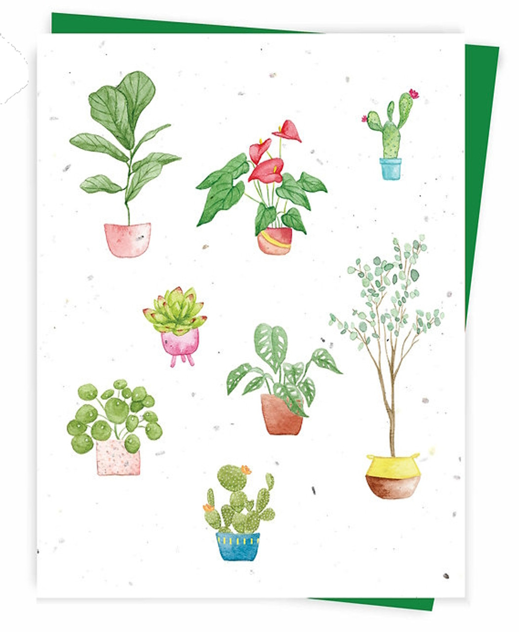 Hobeika Art Plant Me Card