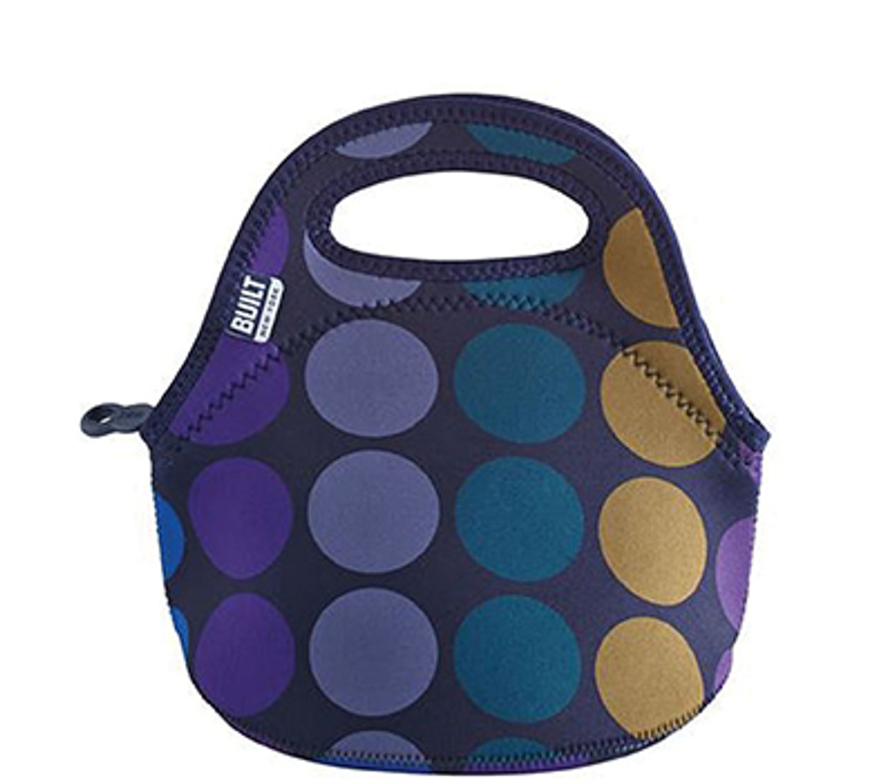 BUILT NY Gourmet Getaway Neoprene Lunch Tote Bag, Reusable Insulated  Stretchy, Keeps Food Warm Or Cold, Navy