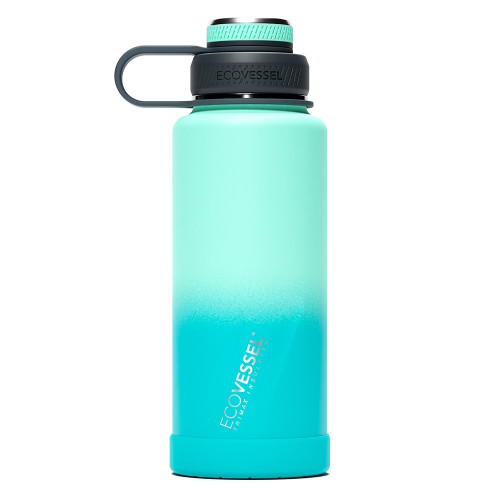 THE SUMMIT - Stainless Steel Insulated Straw Water Bottle - 24oz
