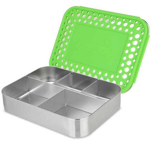 304 Stainless Steel Compartment Lunch Box Portable Square – Mavinza