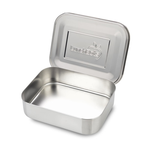  LunchBots Large Cinco Stainless Steel Lunch Container - Five  Section Design Holds a Variety of Foods - Metal Bento Box - Dishwasher Safe  - Stainless Lid - Stainless Steel: Home & Kitchen