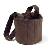 To-Go Ware 2-Tier Cotton Carrier Bag, Plum Brown