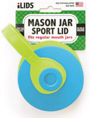 iLid Mason Jar Leak-Proof SPORT Lid, Regular Mouth